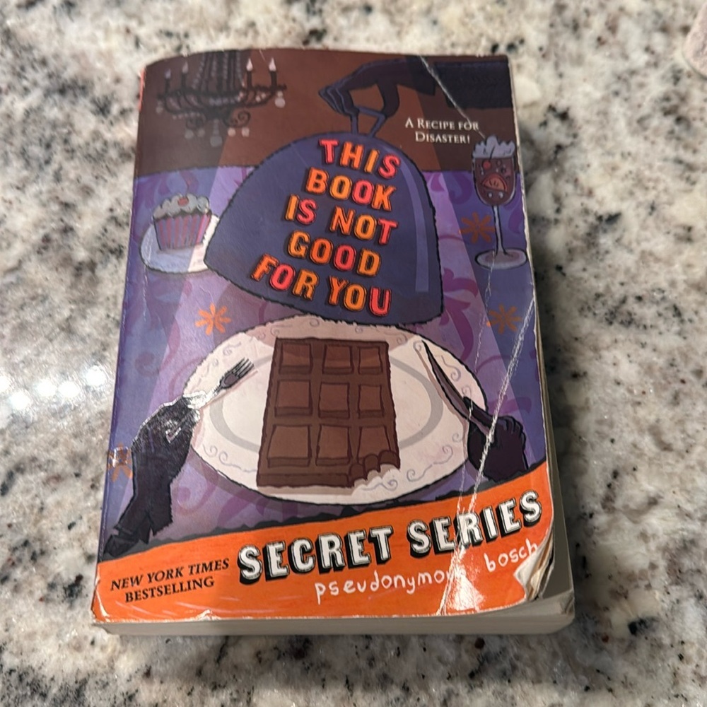 This Book is not Good for You, Pseudonymous  Bosch, Preloved. Paperback